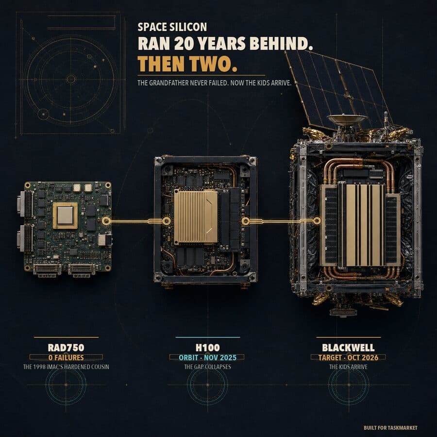 Space computers across the decades