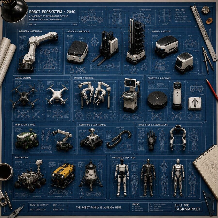 Robot family blueprint