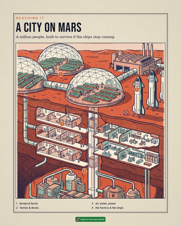 A City on Mars cutaway